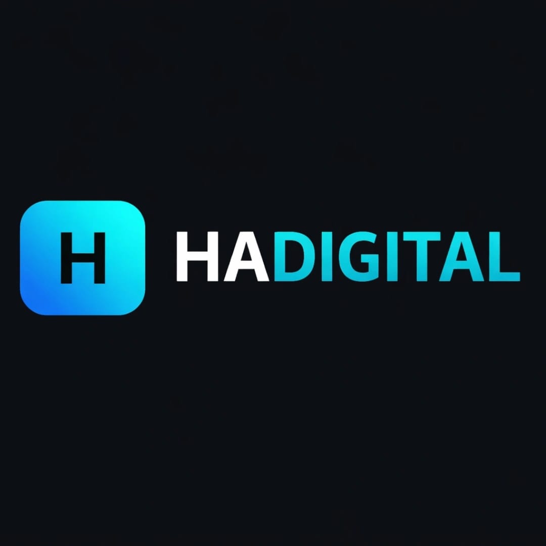 Logo HADIGITAL penyedia jasa pembuatan website profesional dan legal